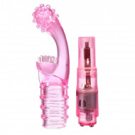 single frequency vibrating g spot finger massaging vibrator