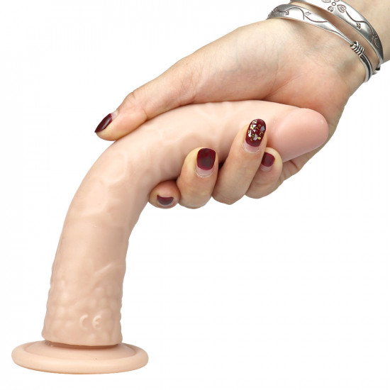 slim anal dildo 8.5 inch with suction cup