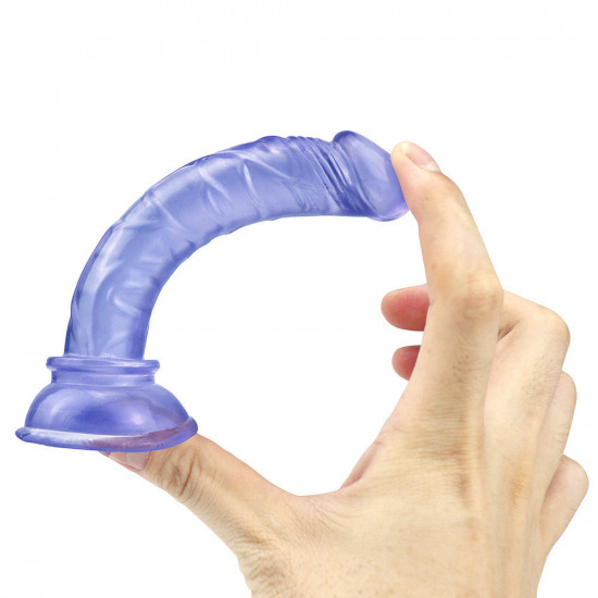 small blue dildo pvc anal