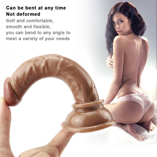 small brown dildo mini