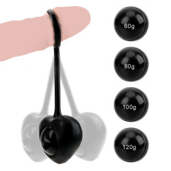 snailage dumbbell male penis weight physical training balls