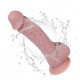 soft flesh silicone realistic 8 in dildo