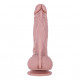 soft flesh silicone realistic 8 in dildo