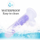 soft purple jelly silicone dildo