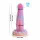 soft silicone light up fantasy anal dildo