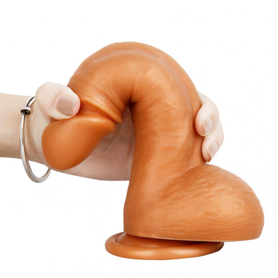 soft silicone suction cup realistic dildo