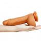 soft silicone suction cup realistic dildo