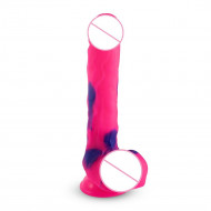 sophia avant lesbian pride dildo 7 inch