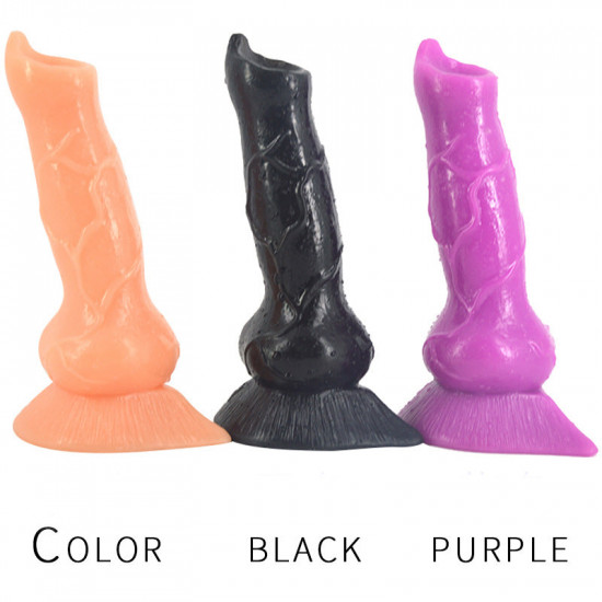 black strap on dog dildo for beginners