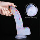 strap on jelly 7.68 inch confetti dildos