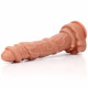 9 inch textured silicone dildo