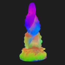 tentacle rainbow light up dildo