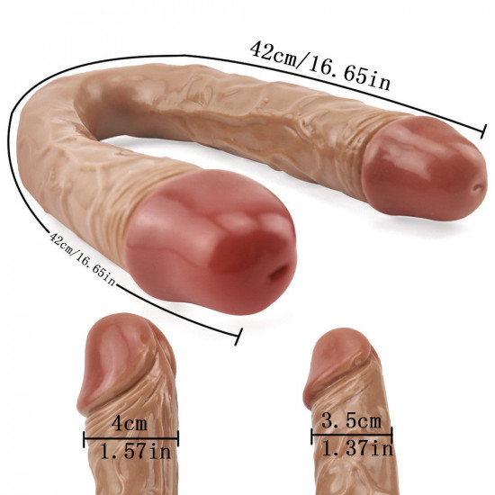 two sided dildo 16 inch sex toy