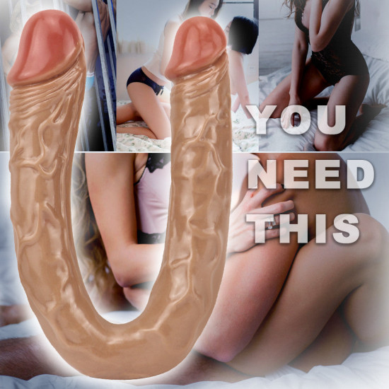 two sided dildo 16 inch sex toy