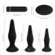 vibrating anal plug set