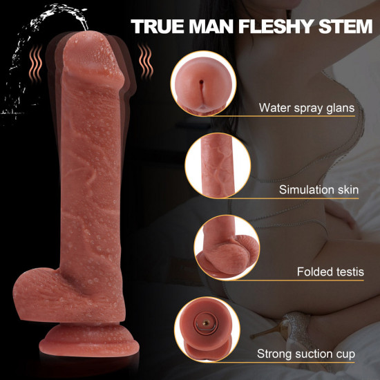 vibrating dildo ejaculating lifelike remote controlled