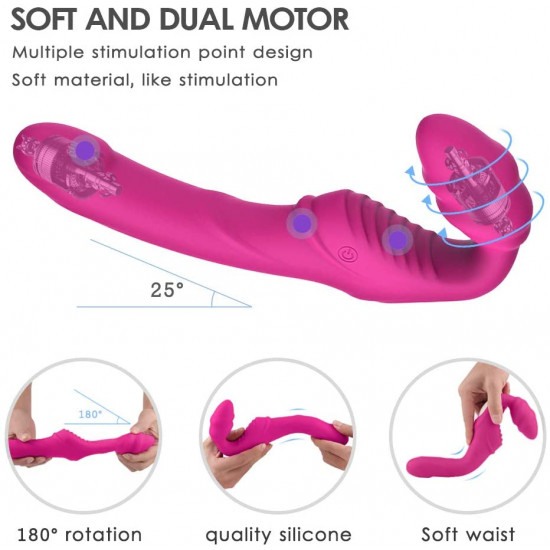 vibrating  strap on silicone dildo sex toys