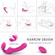 vibrating  strap on silicone dildo sex toys