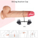 thrusting vibrating silicone moving dildo