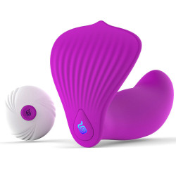 wearable mermaid wireless remote control pulse mute motor vibrator