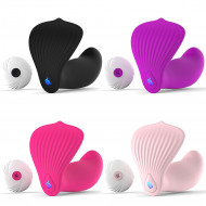 wearable mermaid wireless remote control pulse mute motor vibrator