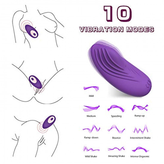 wearable vibrator for clitoris stimulation