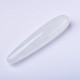 large white transparent crystal dildo