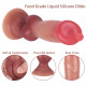 wolf dildo knots silicone 7 inch