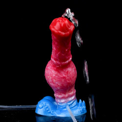 horse knot inflatable ejaculation dildo